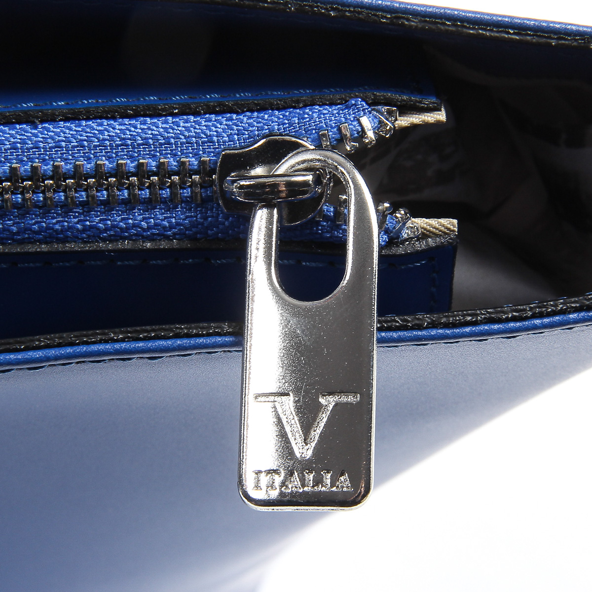 Bolso de mano para mujer V 1969 Italia V009-S RUGA BLUETTE