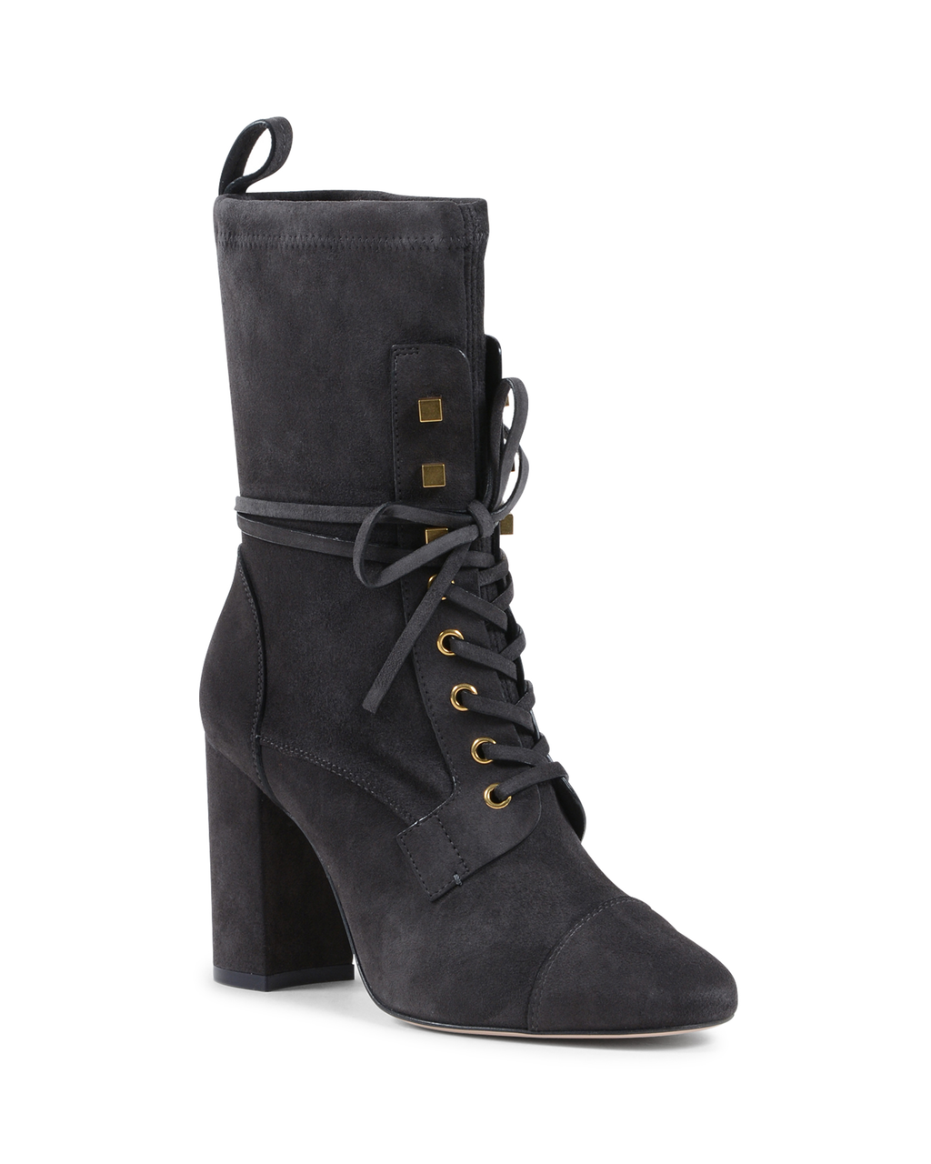 Bota corta Stuart Weitzman para mujer, gris oscuro, VERUKA