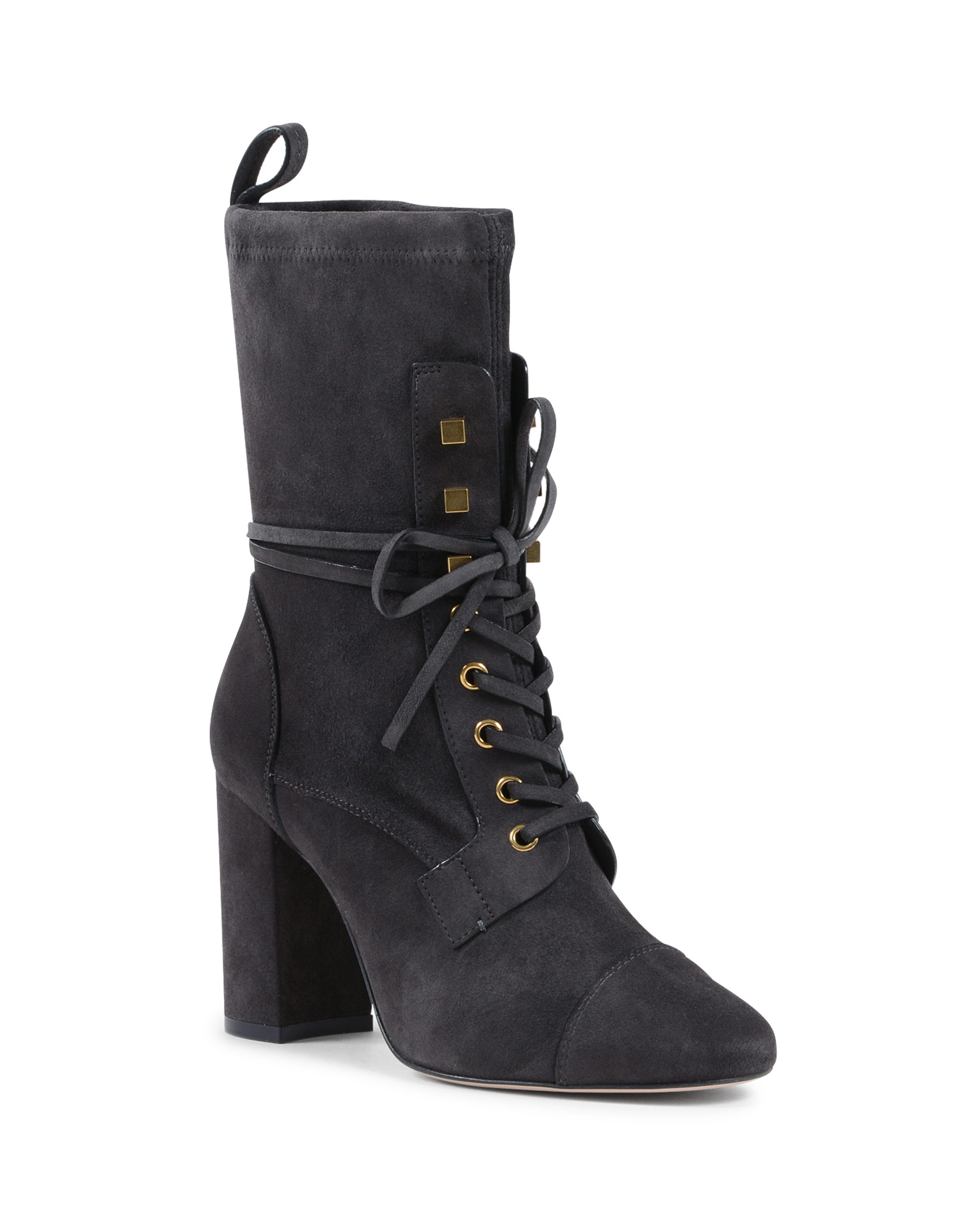 Bota corta Stuart Weitzman para mujer, gris oscuro, VERUKA