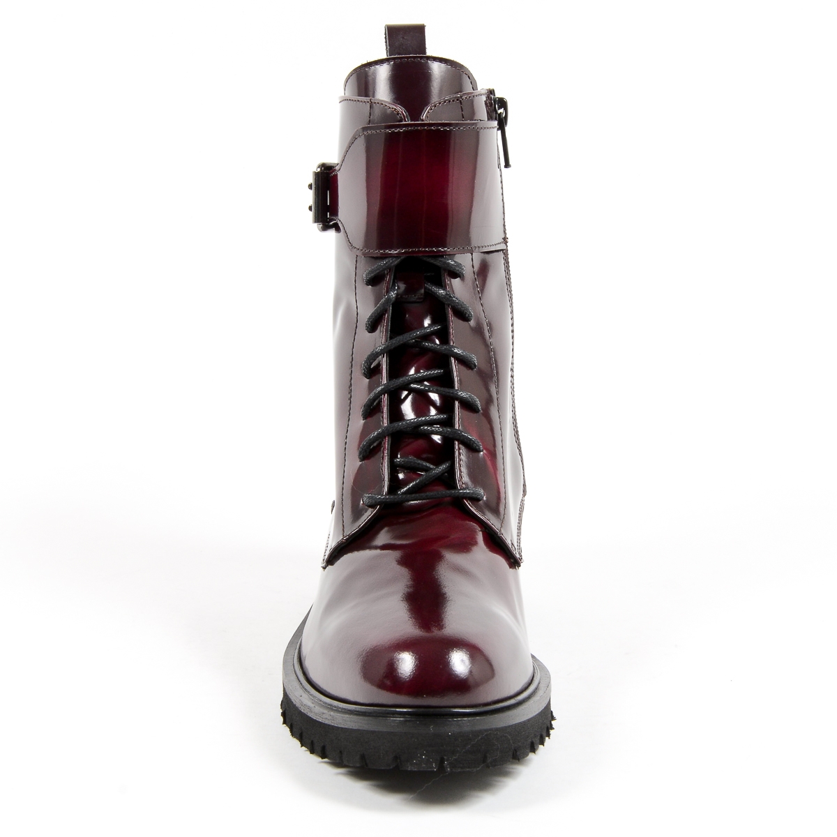 Andrew Charles Womens Short Boot Bordeaux ASHLEE
