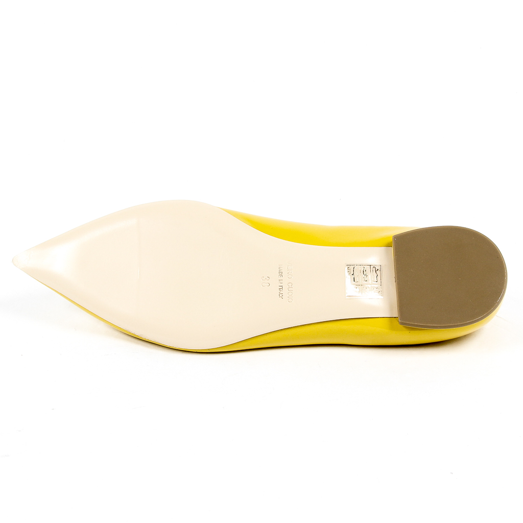 Andrew Charles Womens Ballerina Yellow SONIA