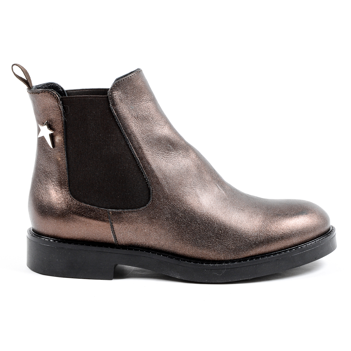 V 1969 Italia Botines de mujer Bronce TELLY