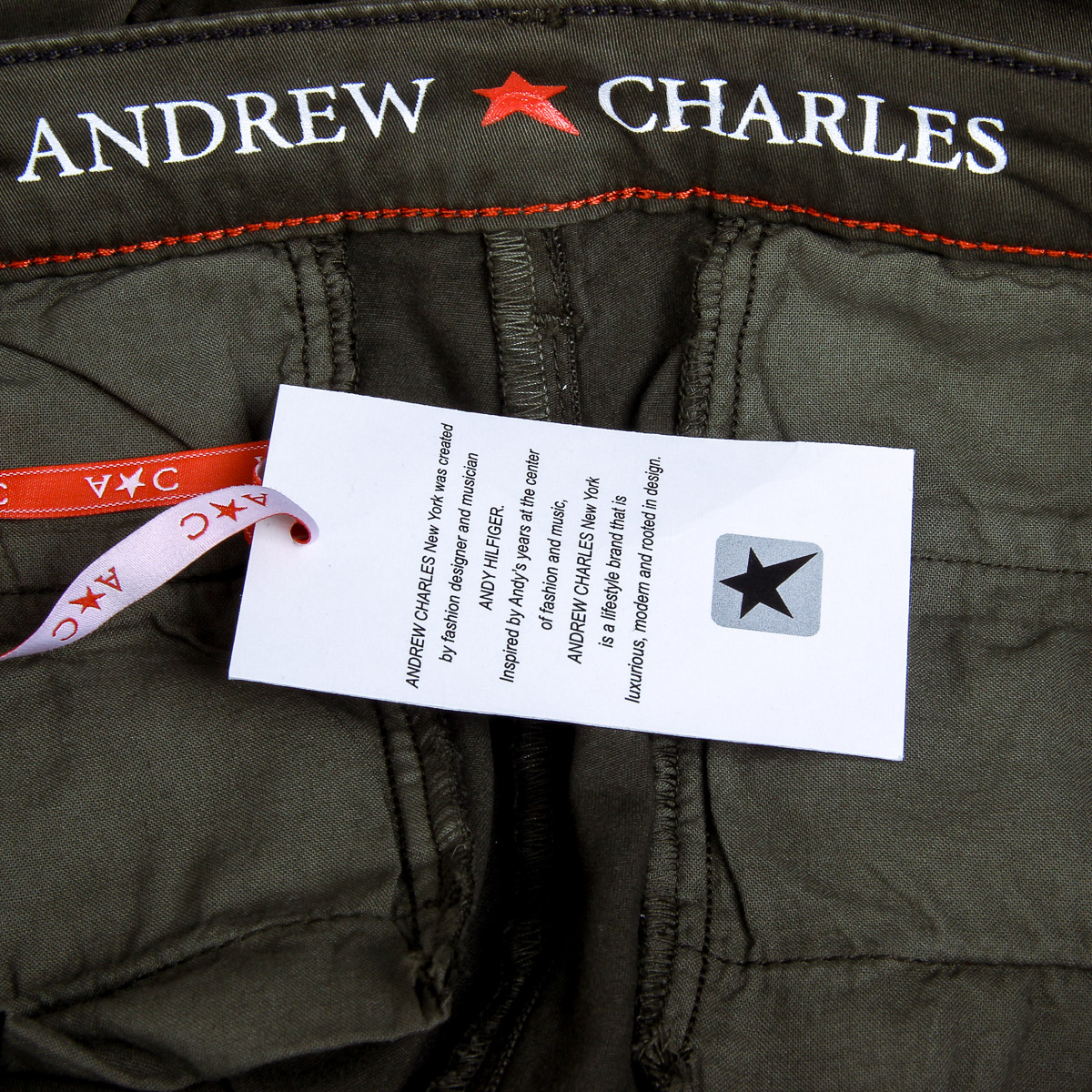 Pantalones de mujer Andrew Charles Verde PENDA