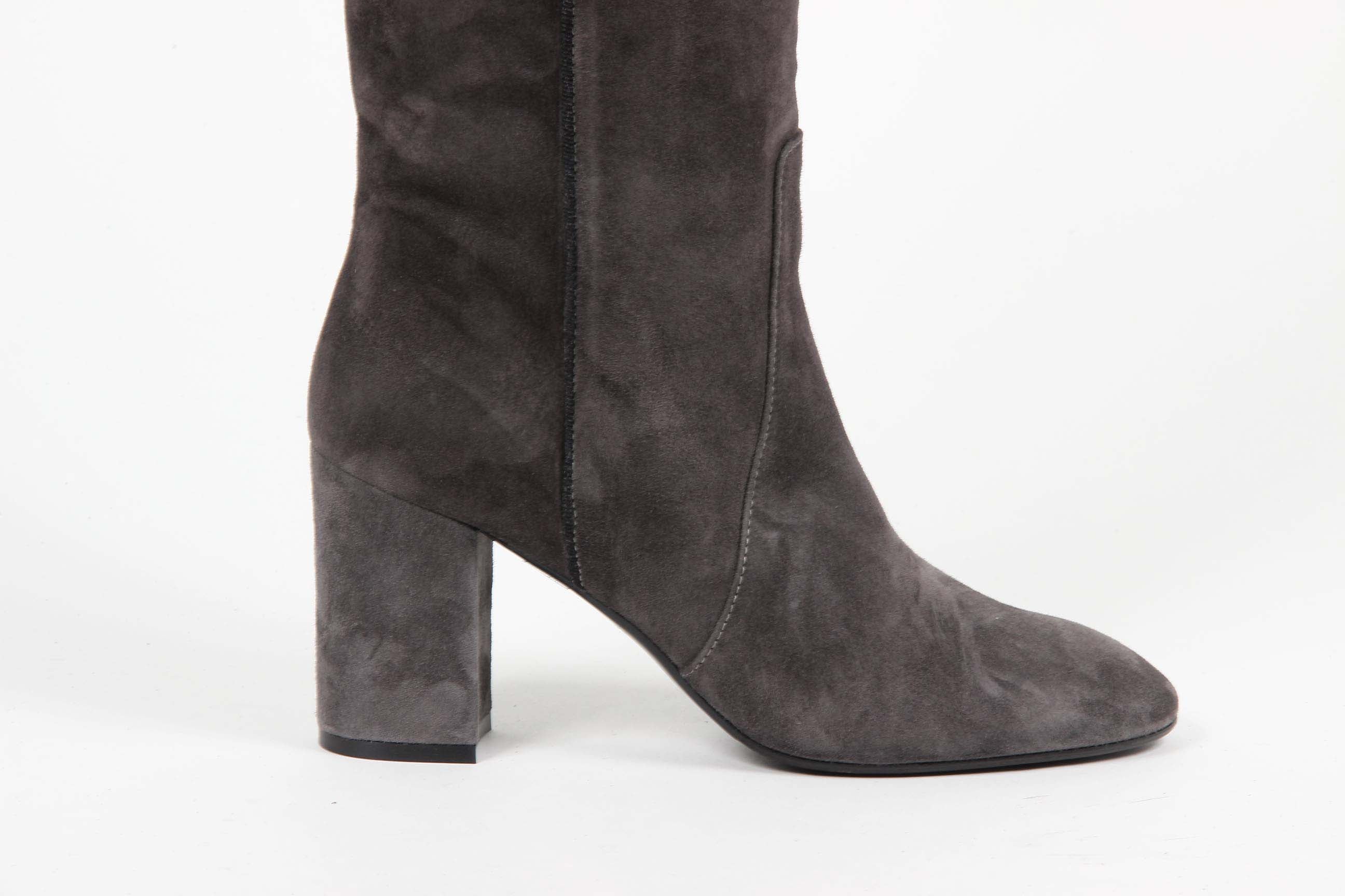 Bota alta Mujer V 1969 Italia G051X CAMOSCIO FUMO 1582