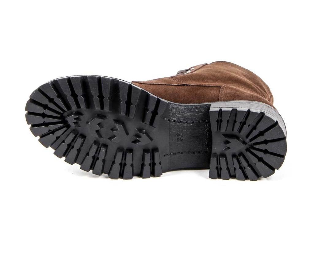 Bota corta para mujer V 1969 Italia B1476 VELOUR T. MORO