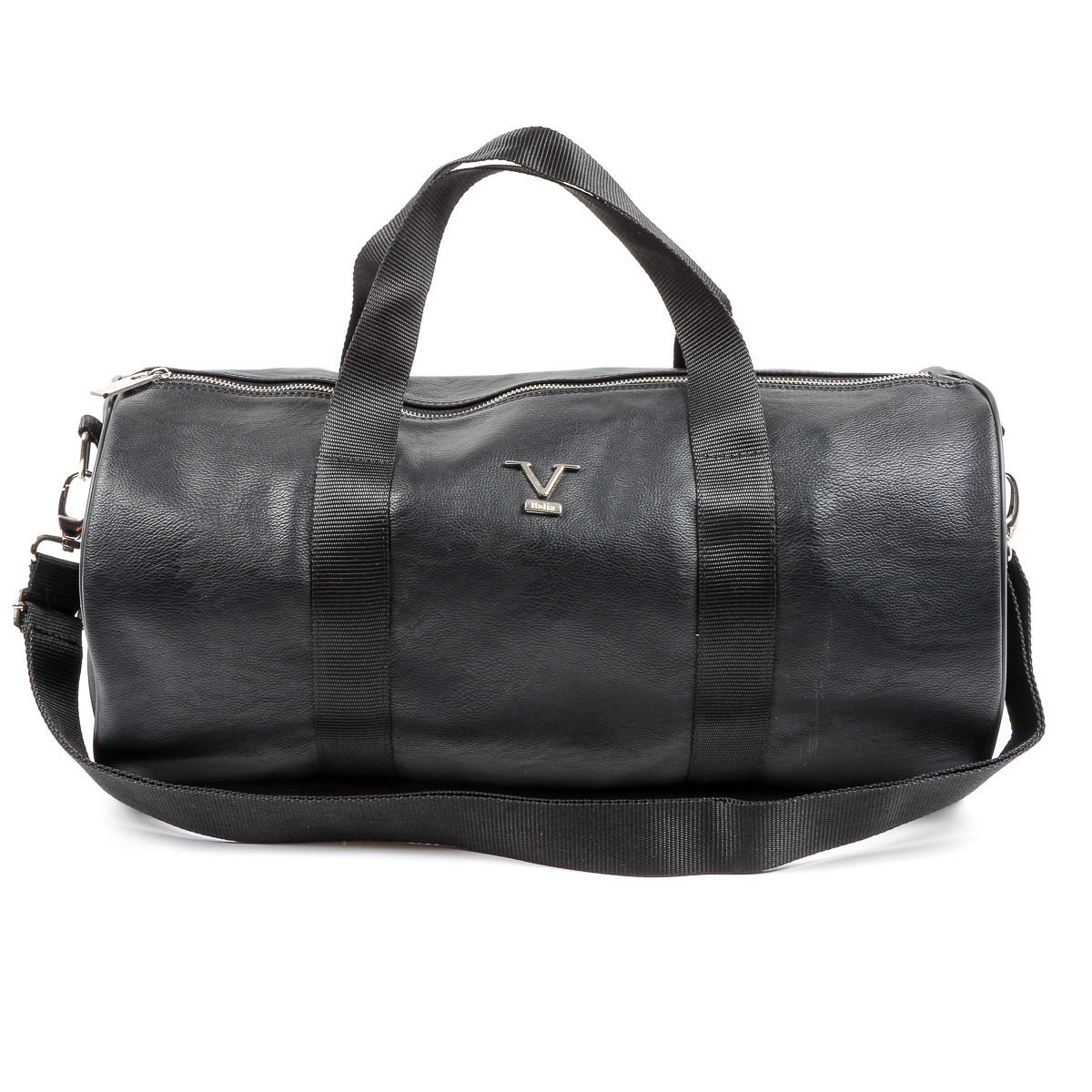 Bolso deportivo V 1969 Italia para hombre, color negro, KIEV