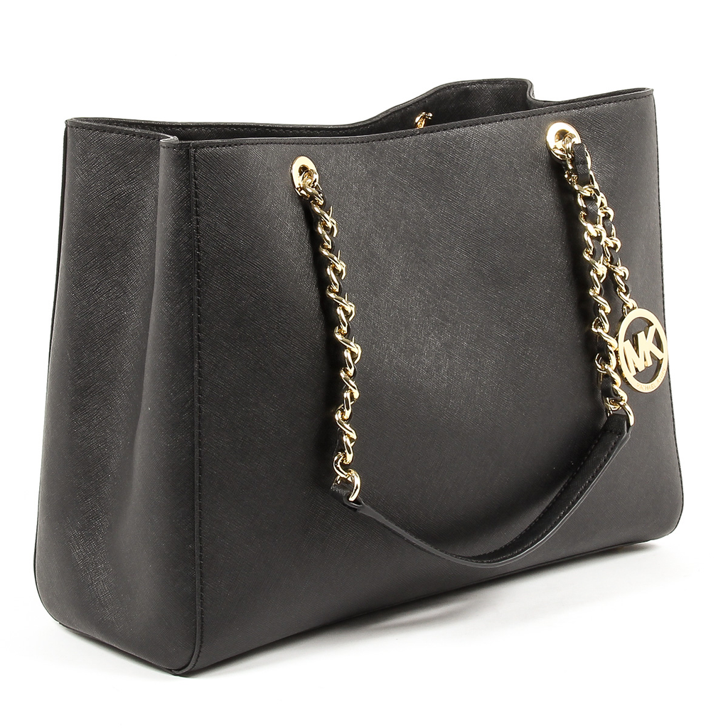 Michael Kors Womens Handbag SUSANNAH 35H6GAHT7L BLACK