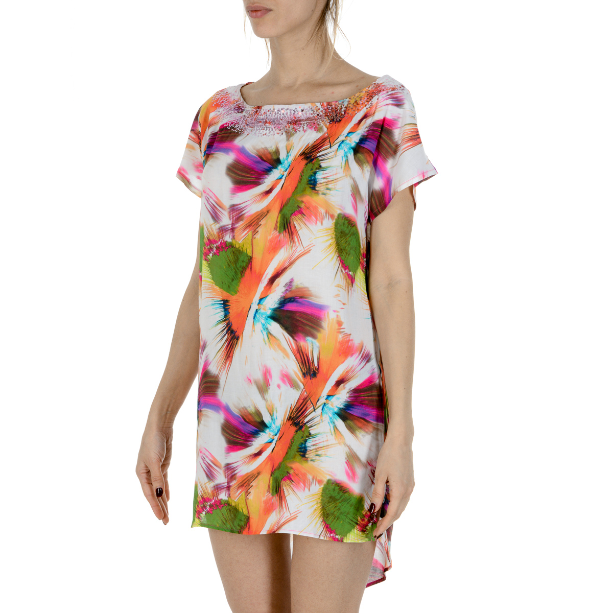 La Perla Mare Womens Dress White
