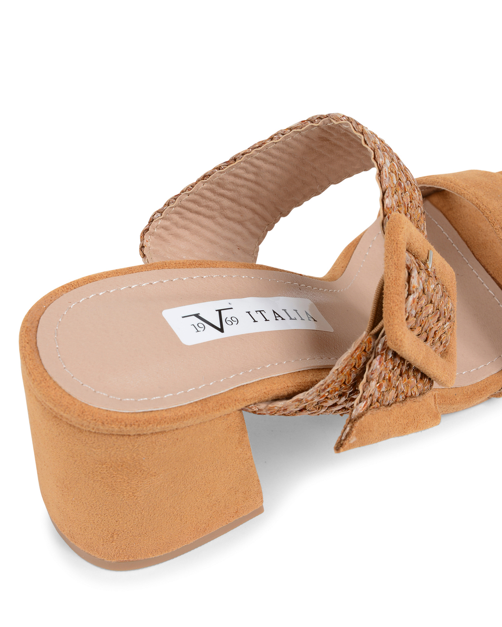 19V69 Italia Sandalias tipo mule para mujer Camel V20 CAMEL