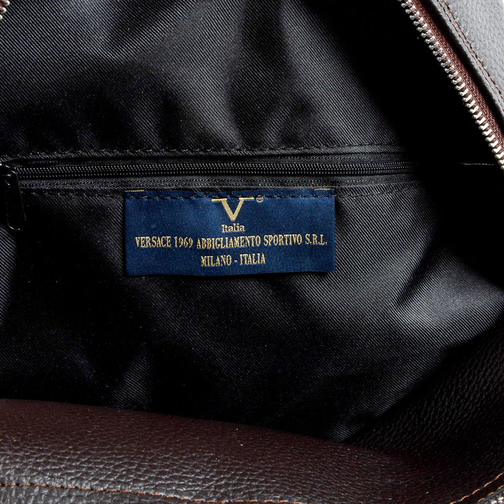 Mochila para hombre V 1969 Italia marrón DUBAI