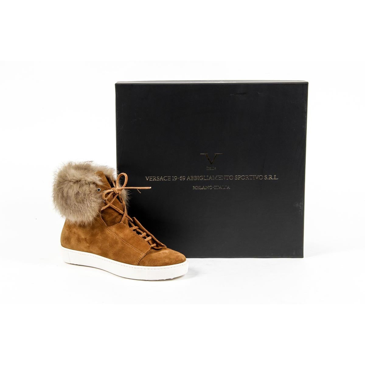 V 1969 Italia Zapatilla alta para mujer 312084 CROSTA CUORO