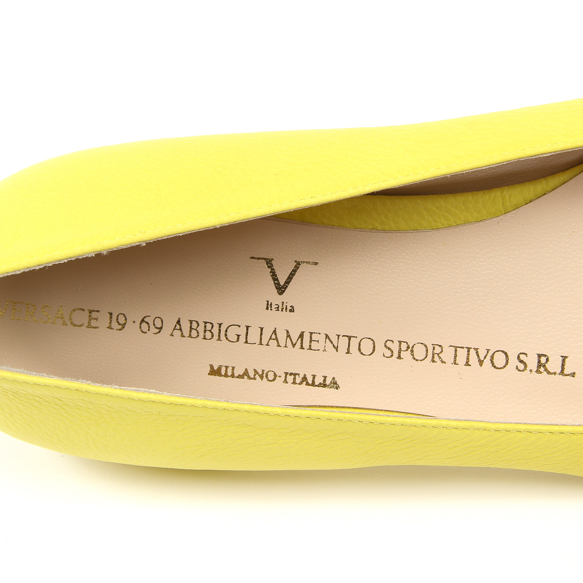 V 1969 Italia Womens Ballerina Yellow CHIARA