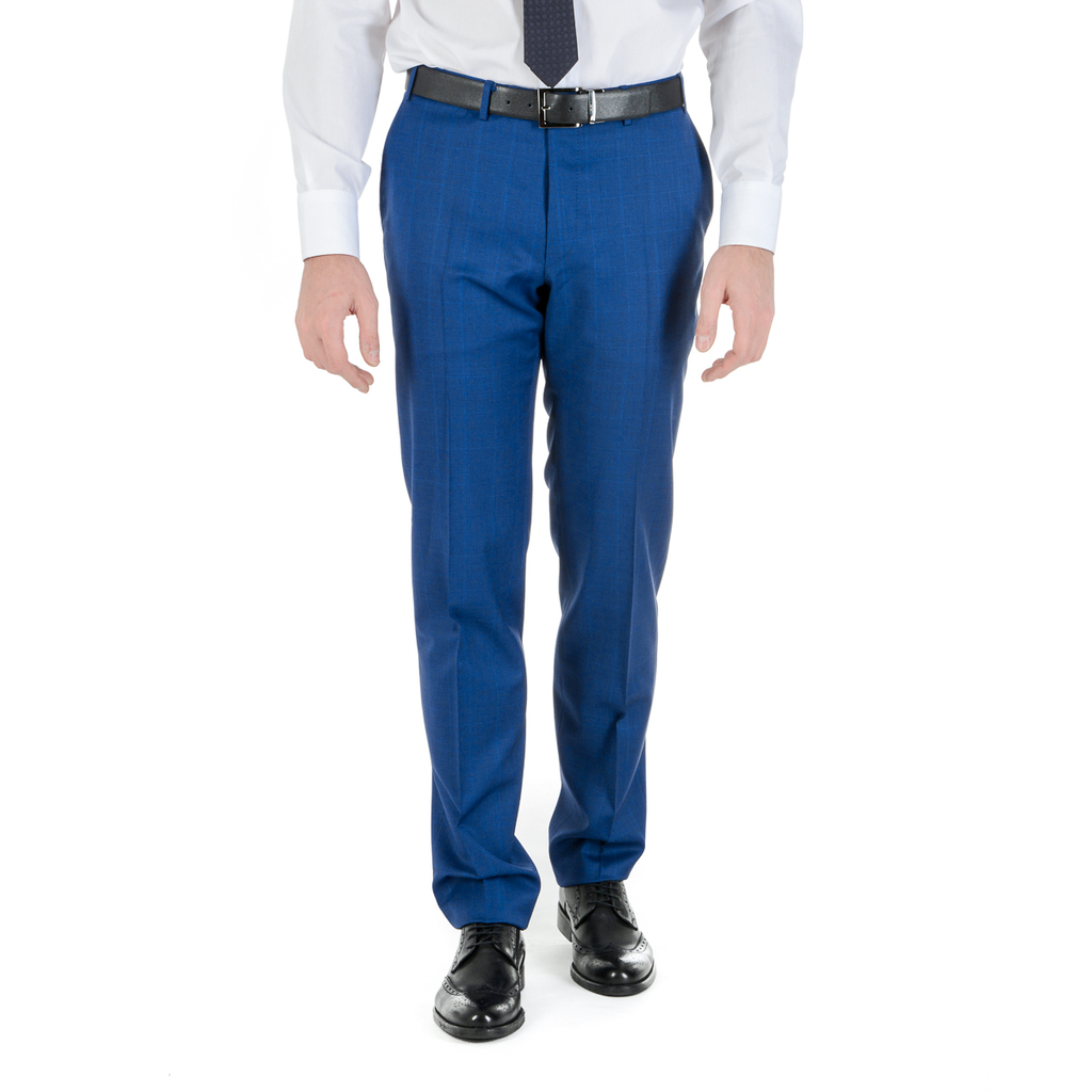 Canali Mens Suit Long Sleeves Blue