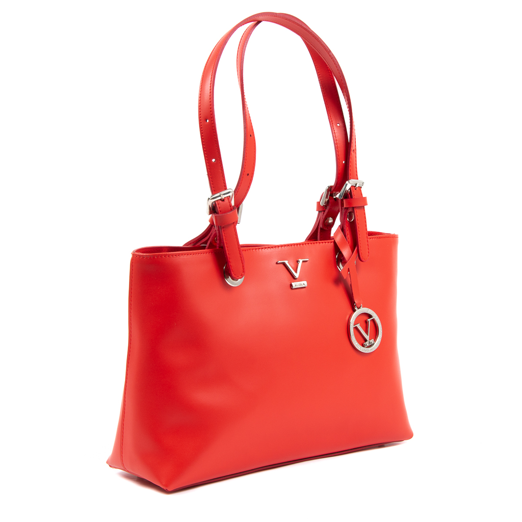 Bolso de mano para mujer V 1969 Italia rojo CLARISSA