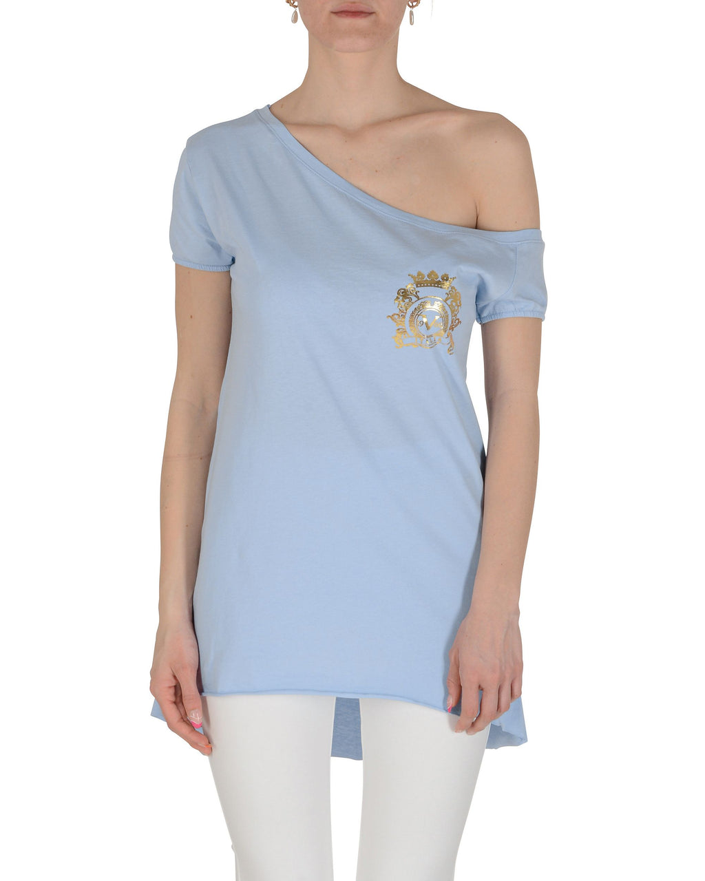 19V69 Italia Blusa de mujer azul claro LAC AZUL CLARO