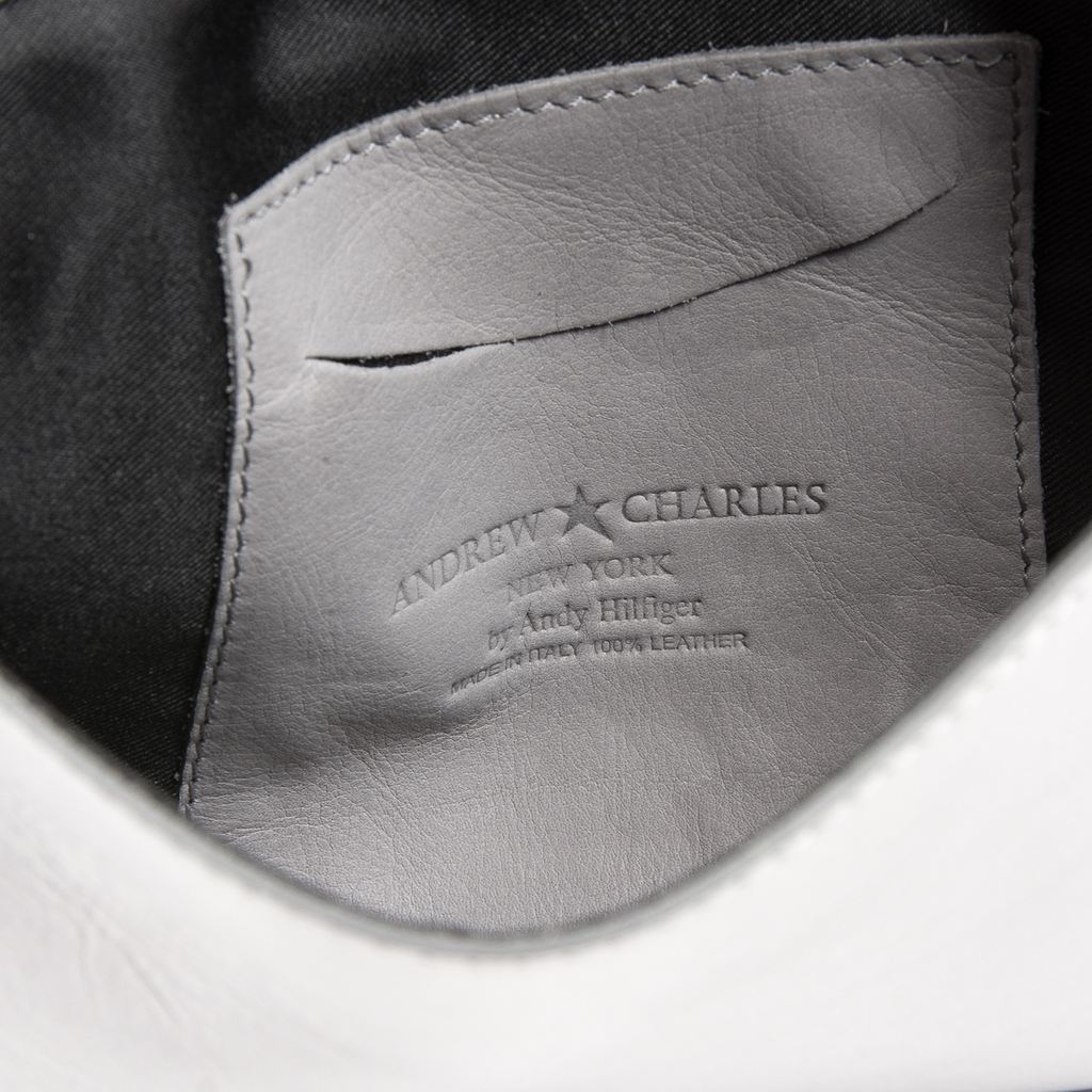 Bolso de mano Andrew Charles para mujer, gris, CORY