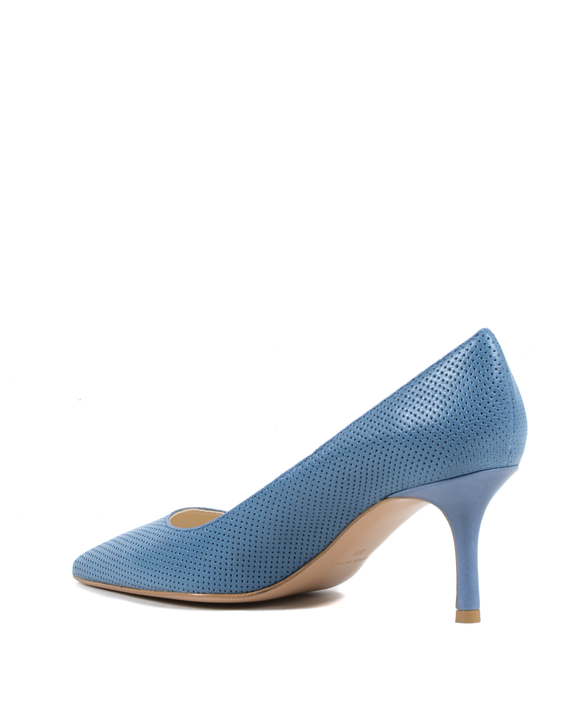 19V69 Italia Zapatos de salón para mujer azul claro DEC65 TRAF AZZURRO