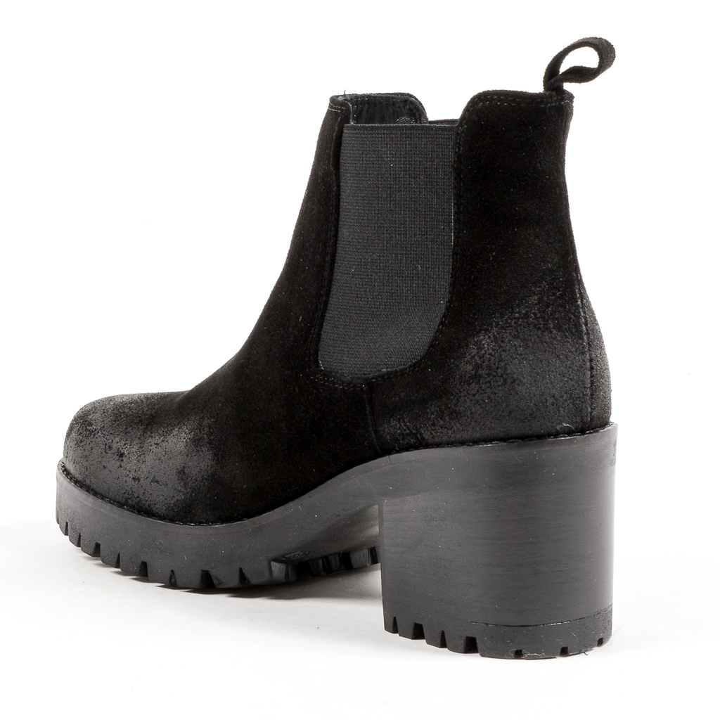 Andrew Charles Womens Ankle Boot Black WENDY