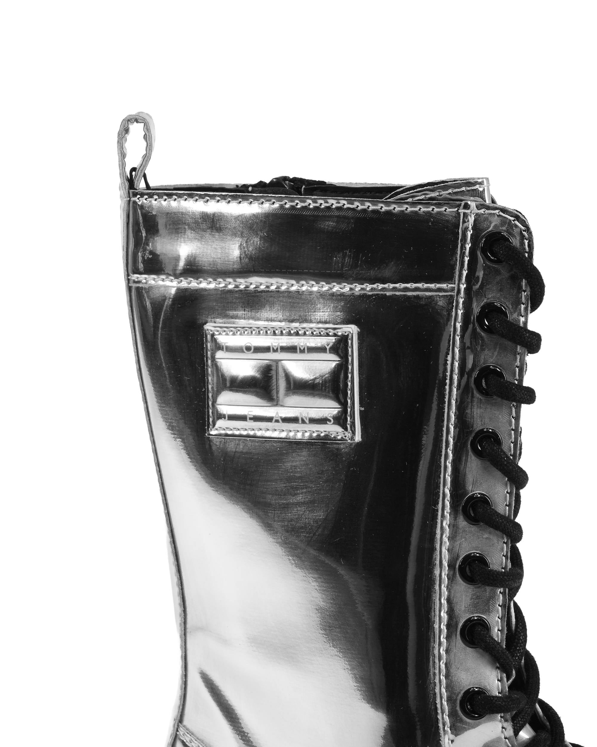 Botas Tommy Hilfiger para mujer GRIS EN0EN024070IM