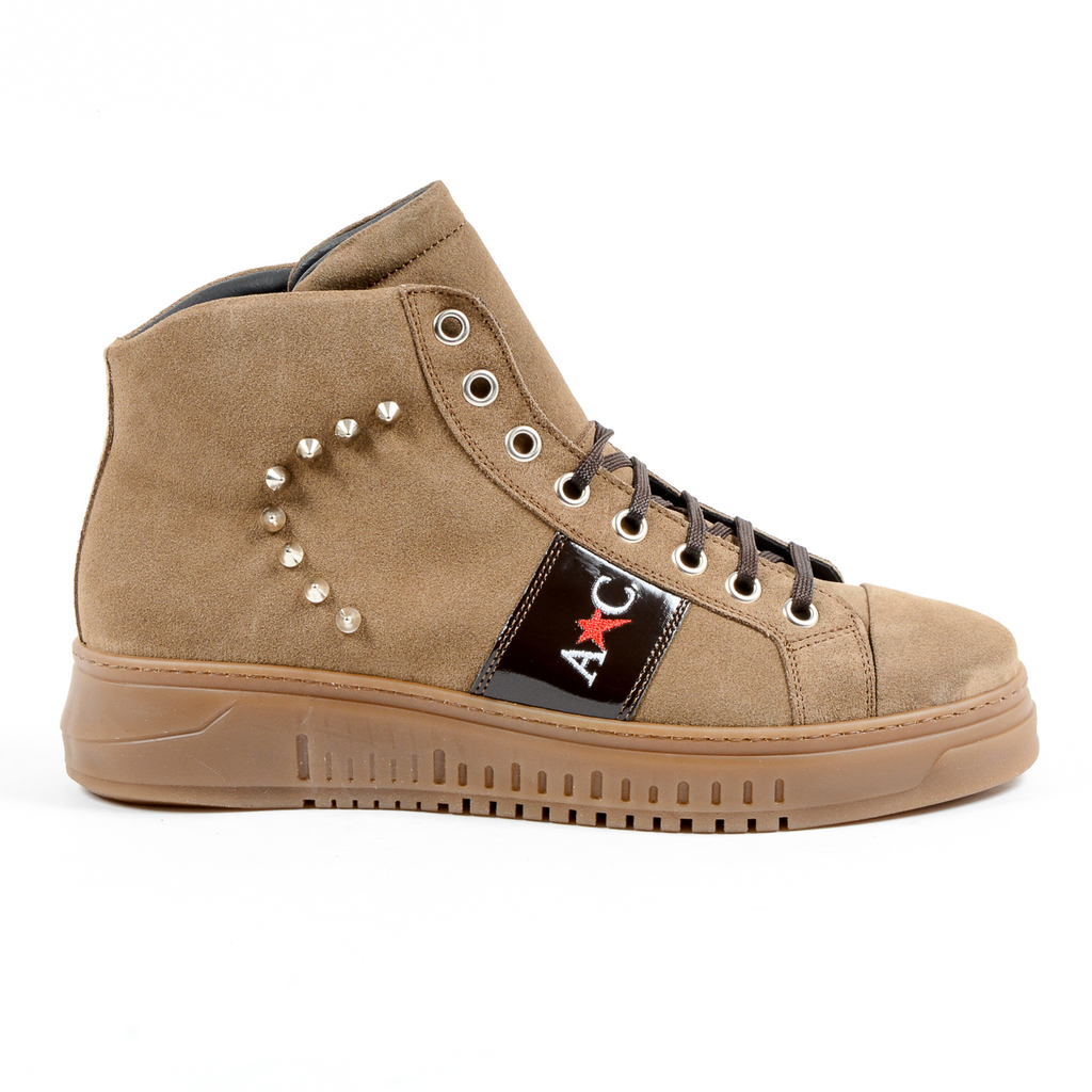 Zapatillas deportivas Andrew Charles para hombre en color topo ED