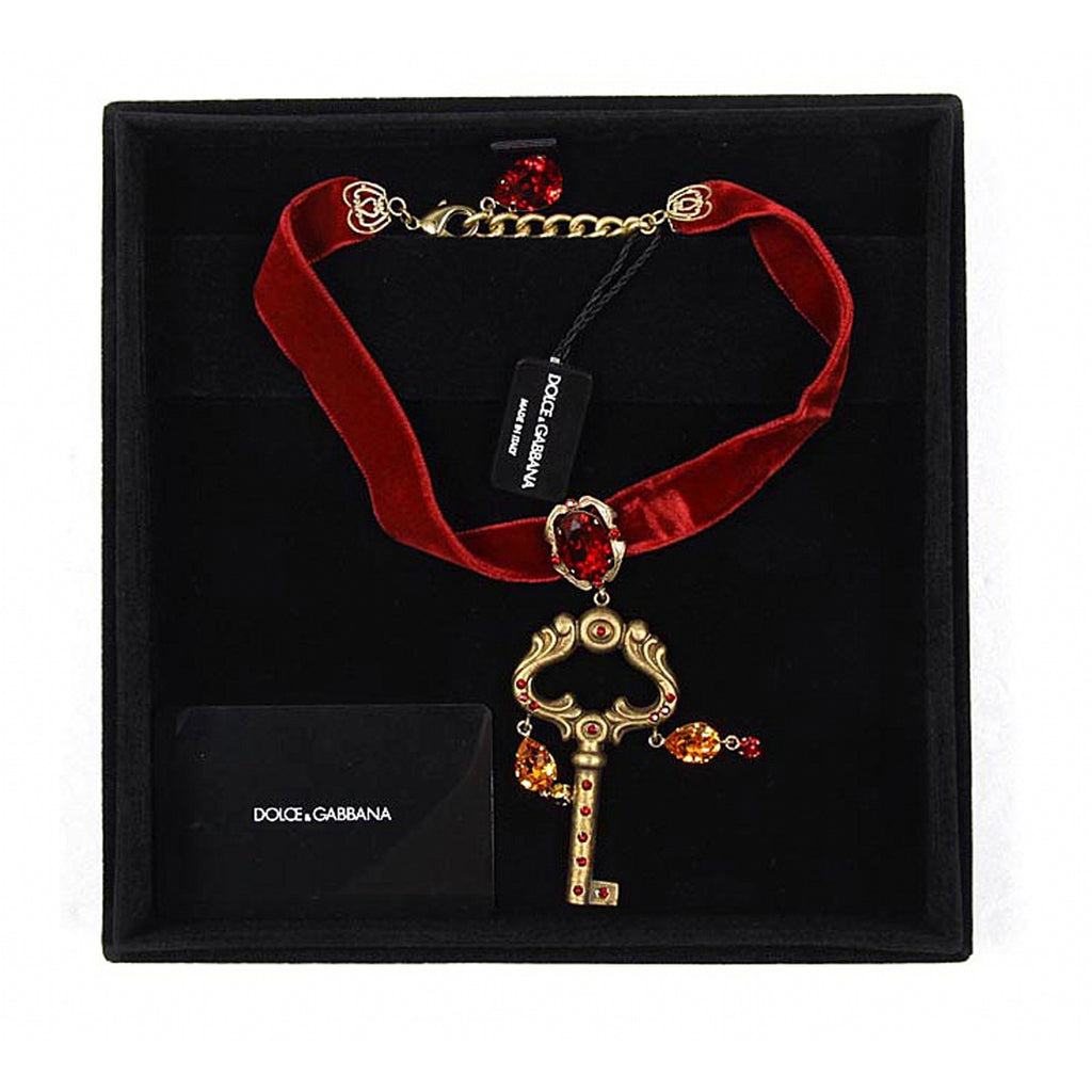 Collar Dolce & Gabbana con colgante de llave WNG6C1 W0001 ZOO00