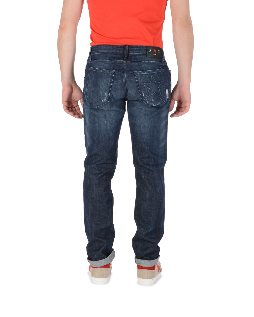 Vaqueros Andrew Charles para hombre de corte regular AN38 JAN