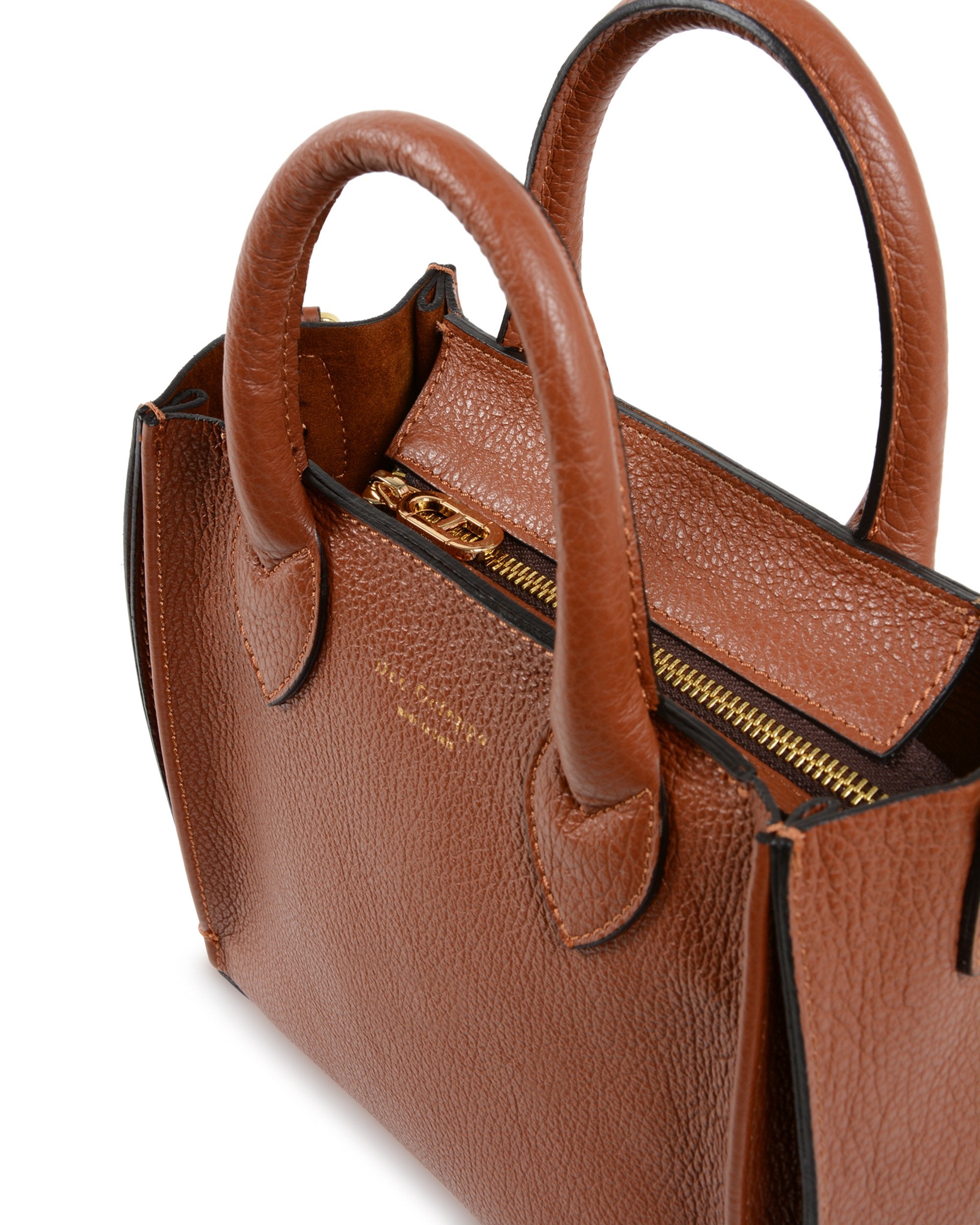 Mini bolso de mano Lucca Pebble