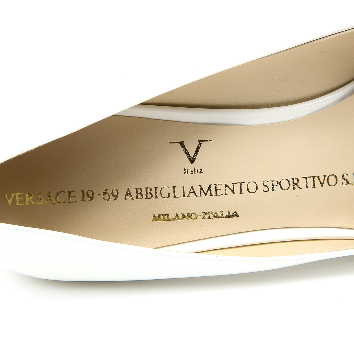 V 1969 Italia Womens Pump White ASIA