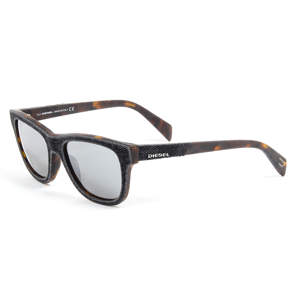 Diesel Gafas de sol vaqueras para hombre DL0111 52 05C