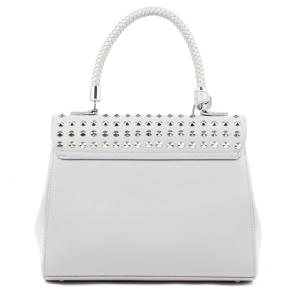 Bolso de mano Andrew Charles para mujer, gris claro, BROOKLYN