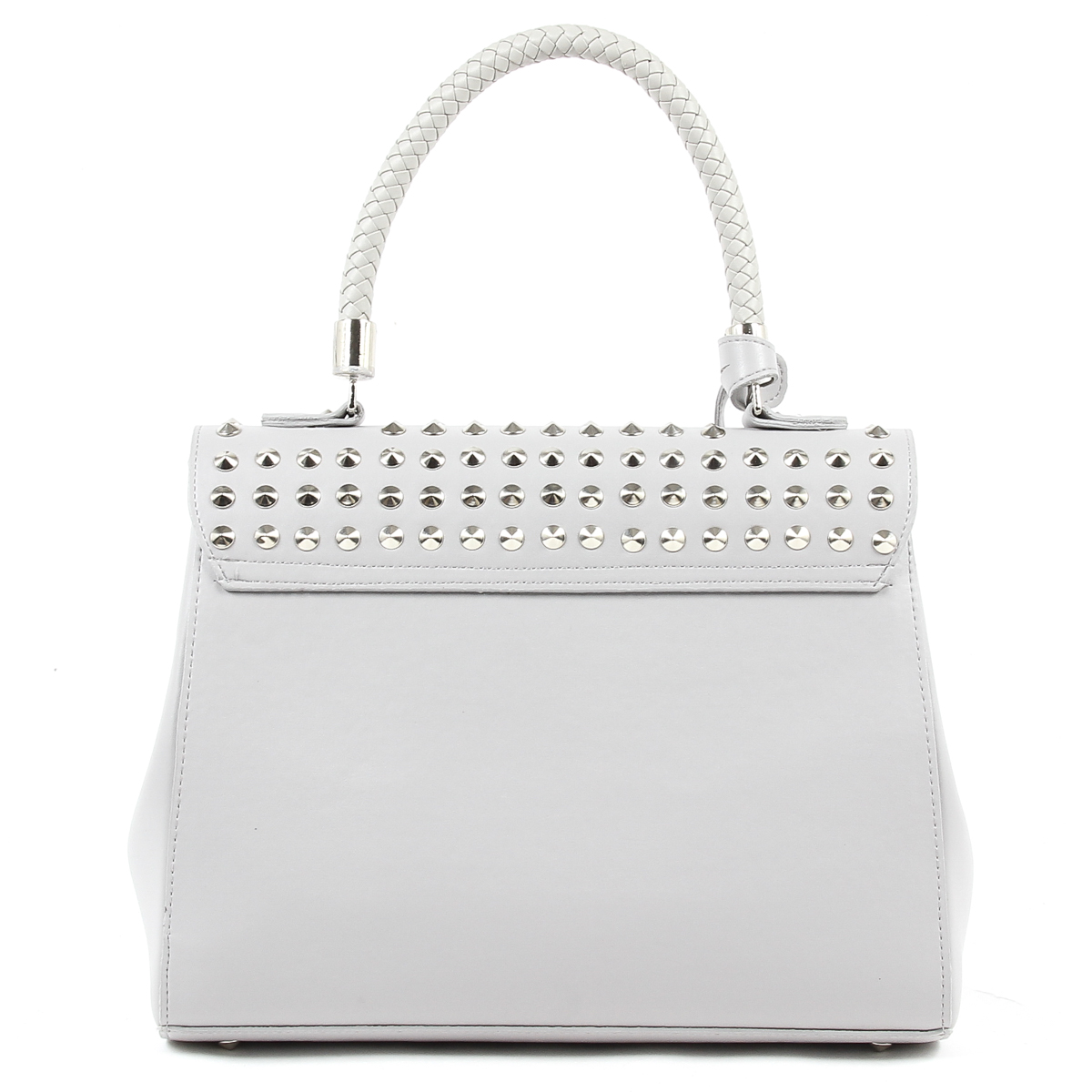 Bolso de mano Andrew Charles para mujer, gris claro, BROOKLYN