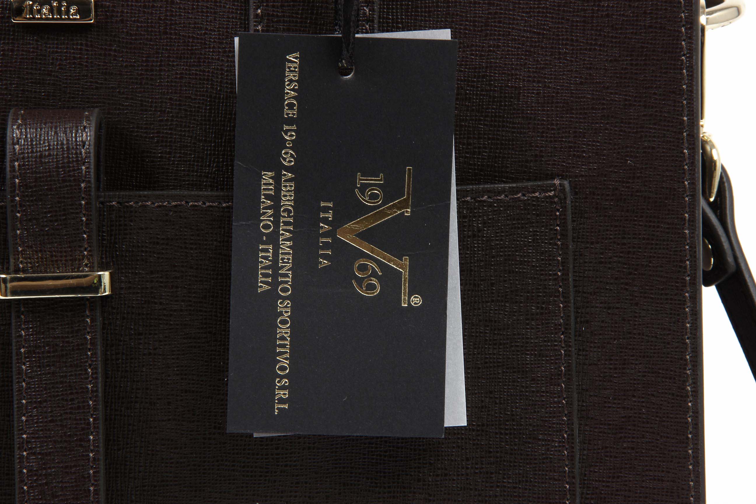 Bolso de mano para mujer V 1969 Italia V006 SAFFIANO T. MORO
