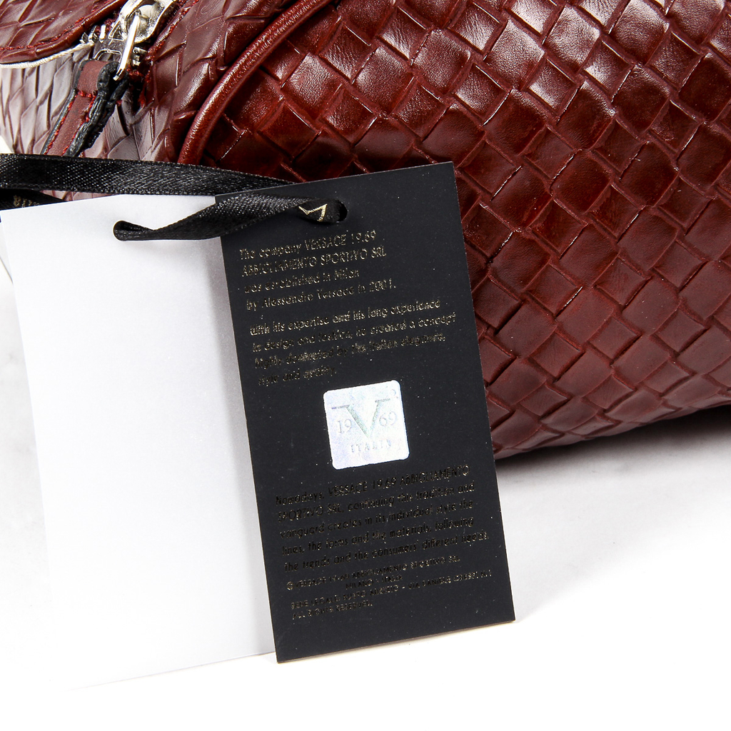Bolso de hombre V 1969 Italia rojo oscuro DERREN