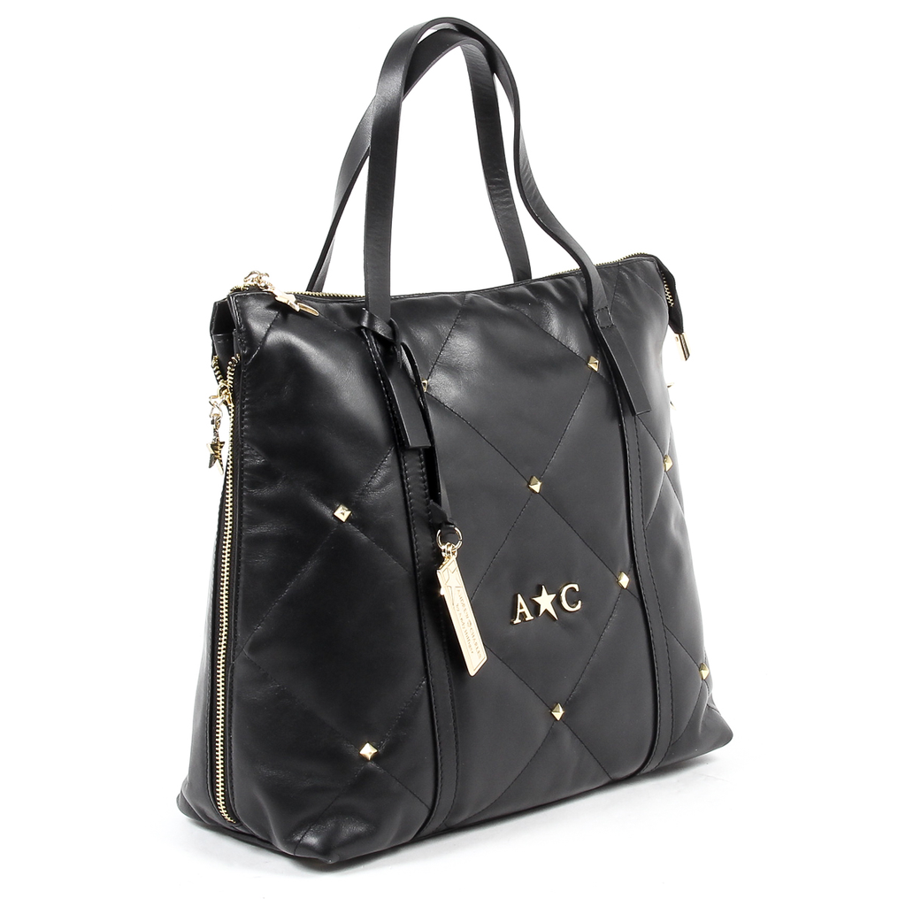 Bolso de mano para mujer Andrew Charles negro YAZMIN