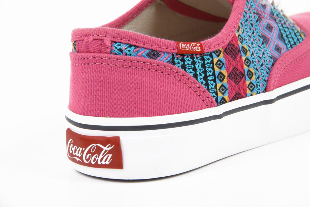 Zapatillas de mujer Coca Cola CCA0713 KICK ETNIC PINK