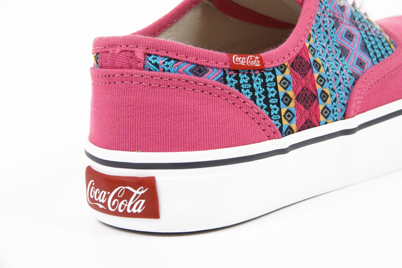 Zapatillas de mujer Coca Cola CCA0713 KICK ETNIC PINK