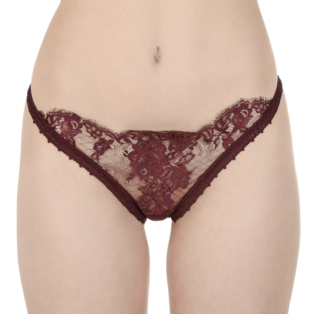 Top La Perla Mujer Slip Burdeos