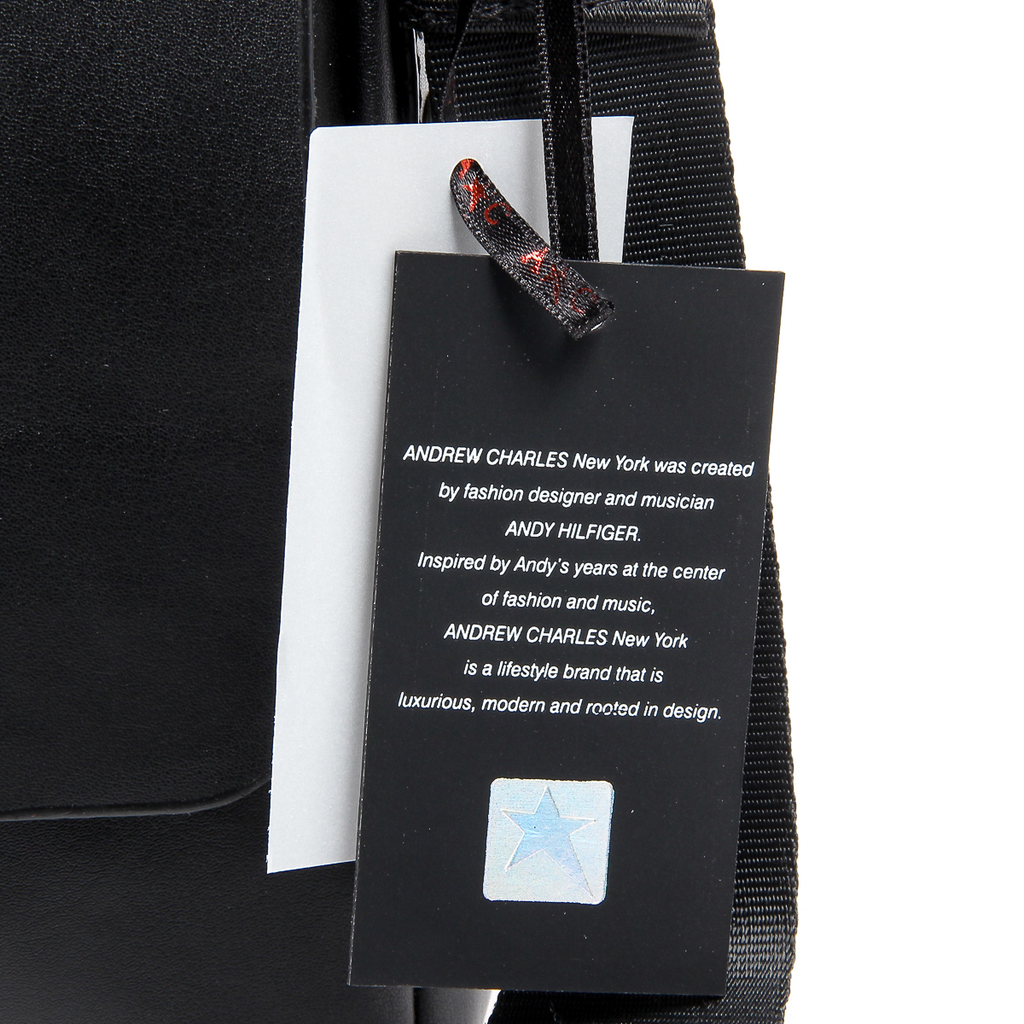 Bolso de mano para hombre Andrew Charles negro CARL