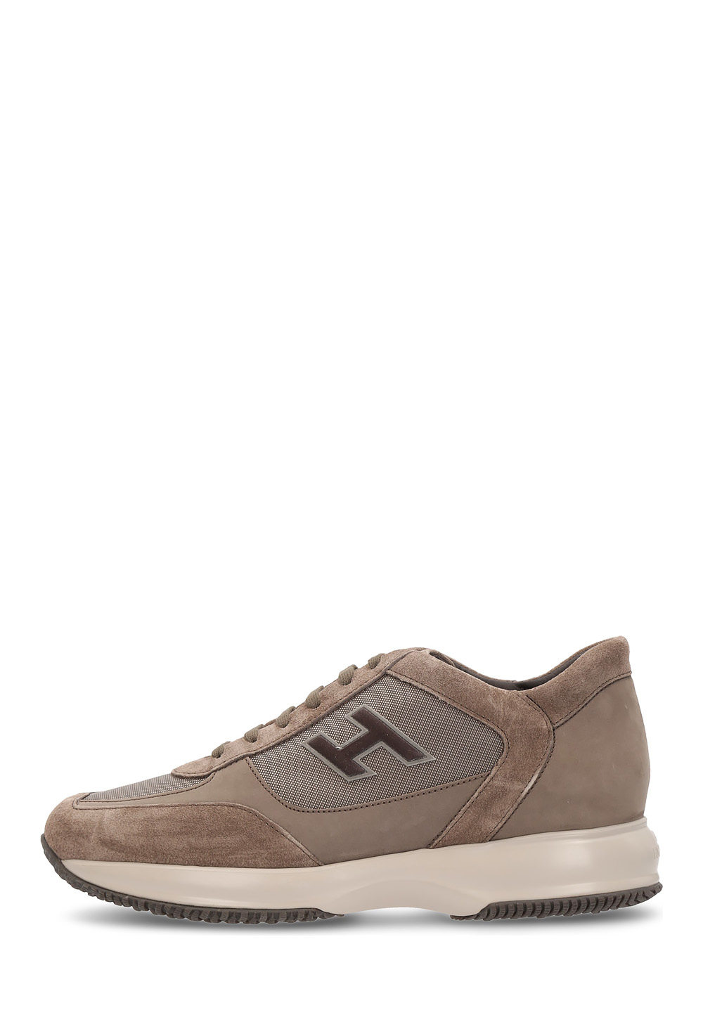 Hogan Mens Sneaker Beige Interactive HXM00N0Q10111T9468X