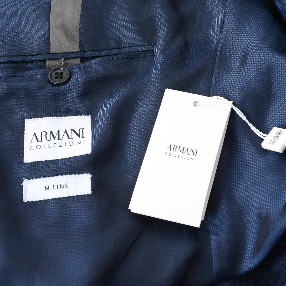 Armani Collezioni Mens Suit Blue