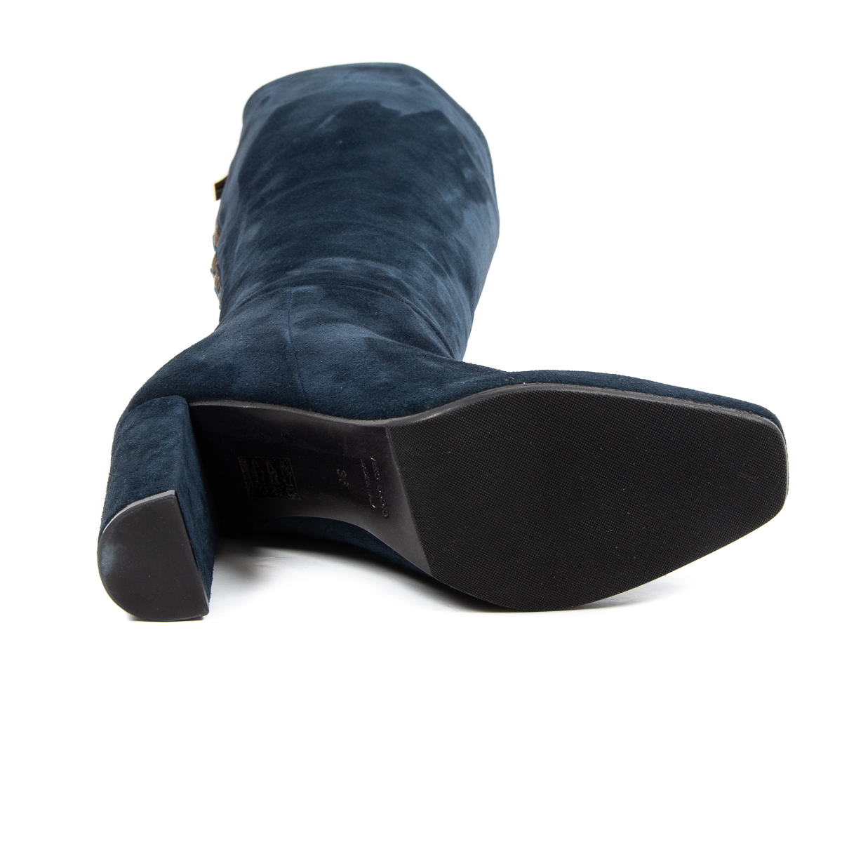 V 1969 Italia Bota alta para mujer Azul oscuro YARA