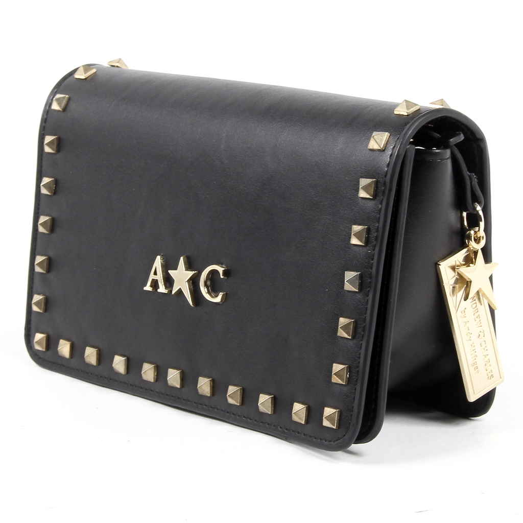 Bolso de mano Andrew Charles para mujer, color negro, PAIGE