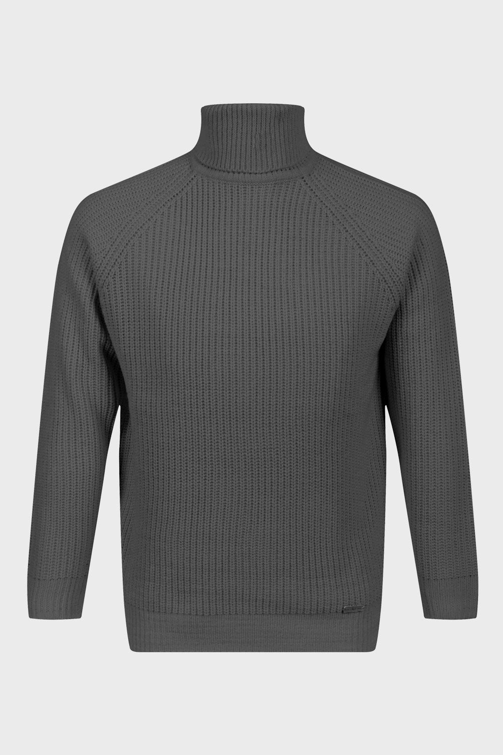 19V69 Italia Jersey para hombre gris GRIS OSCURO MATE