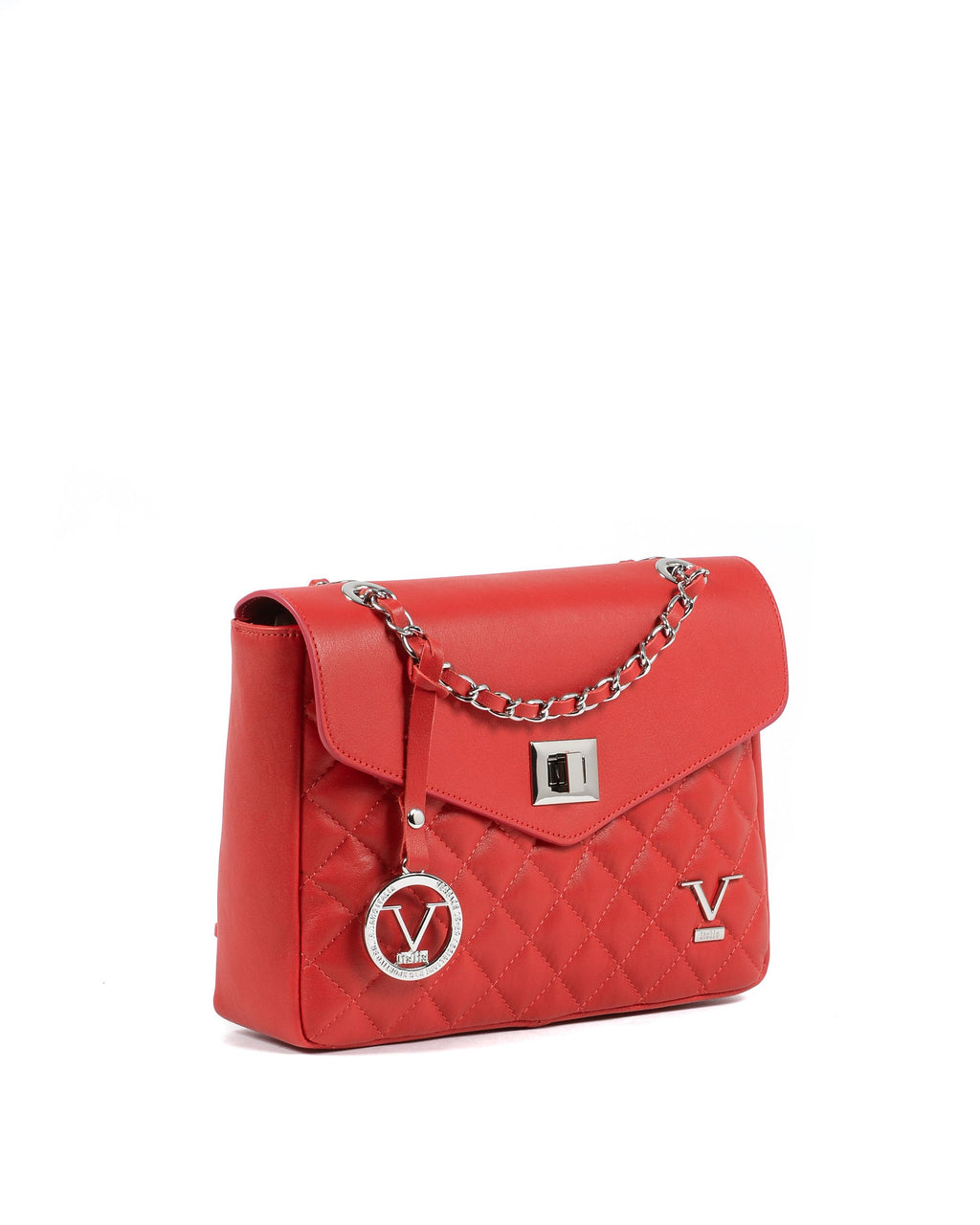 V Italia Womens Handbag Red V024-S SAUVAGE ROSSO