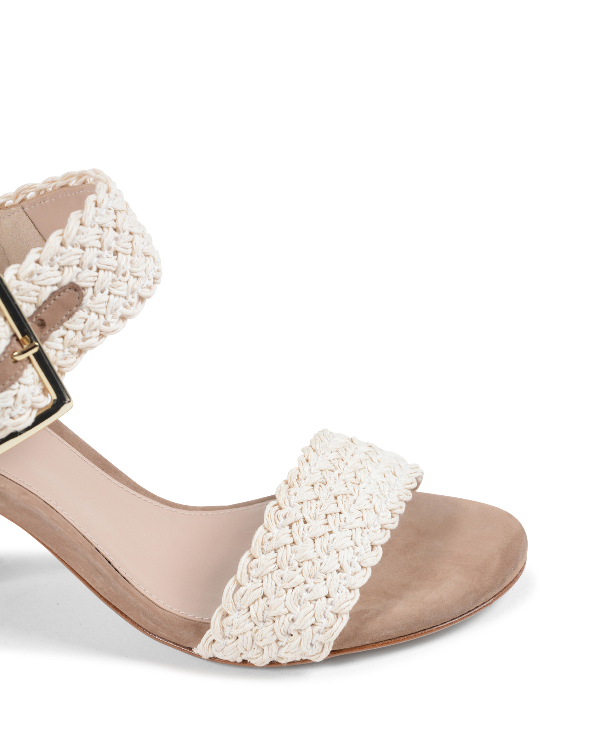 Stuart Weitzman Sandalia Beige para Mujer ALEXIS