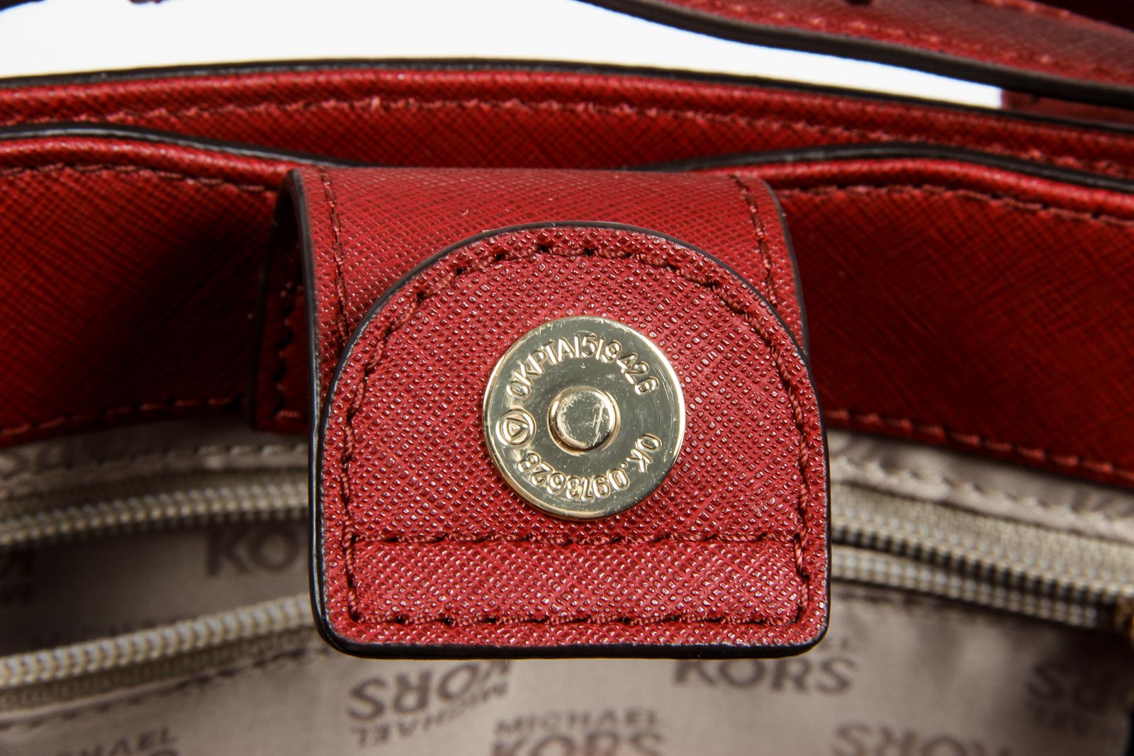 Bolso tote mediano de piel Kellen para mujer de Michael Kors