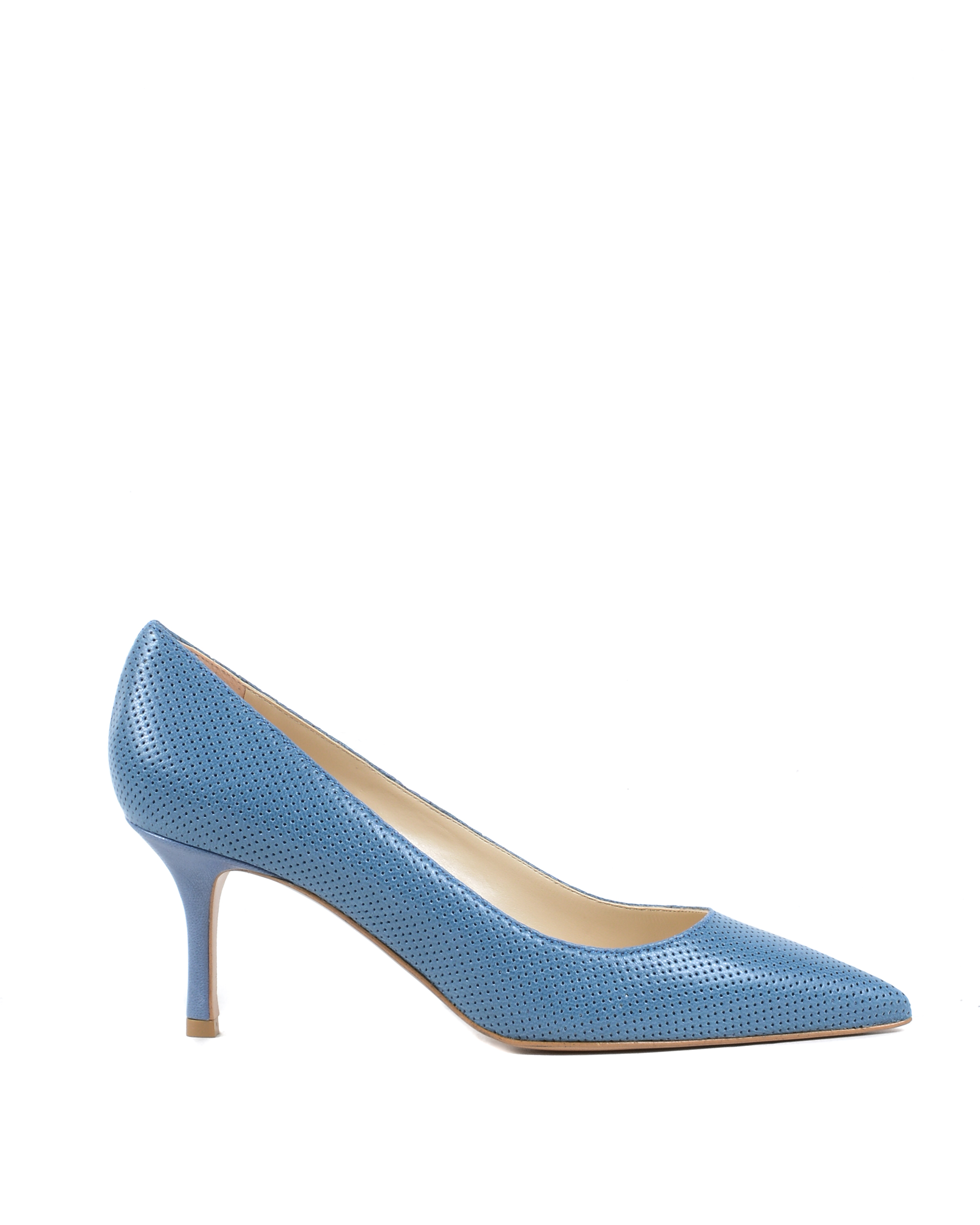 19V69 Italia Zapatos de salón para mujer azul claro DEC65 TRAF AZZURRO
