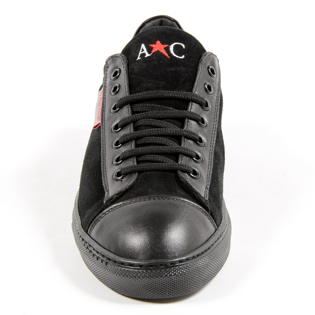 Andrew Charles Mens Sneaker Black TOM