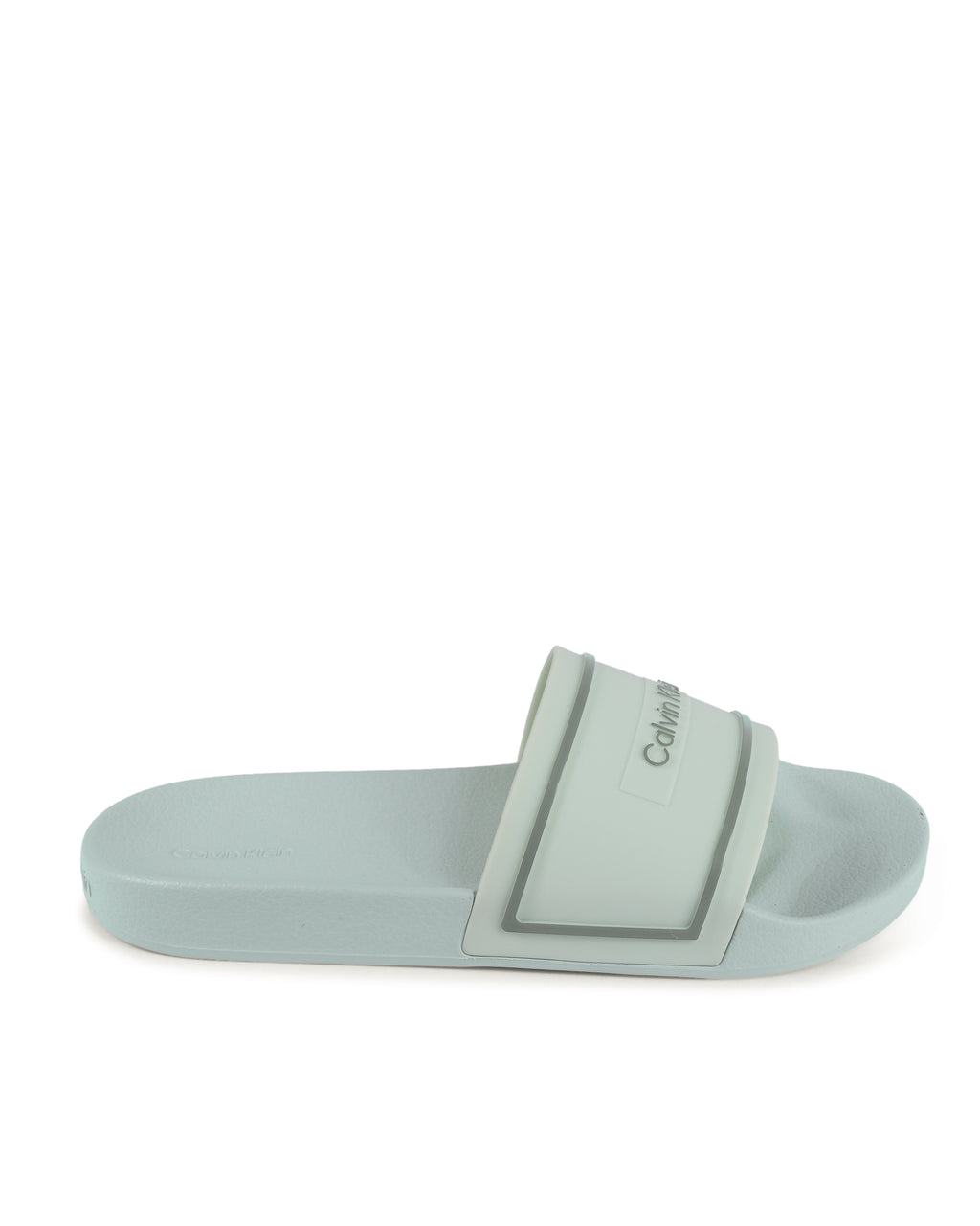 Chanclas Calvin Klein para mujer, color verde, HW0HW01976LIA
