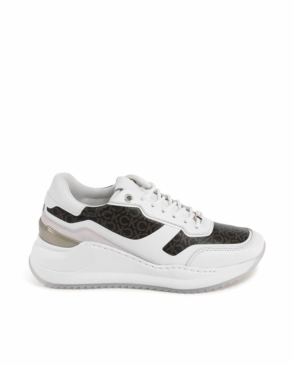 Calvin Klein Womens Sneaker White HW0HW012720K4